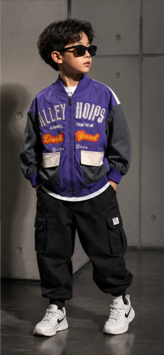 کاپشن بمبر پسرانه اسپرت مدل Alley Hoops - تنخور لش